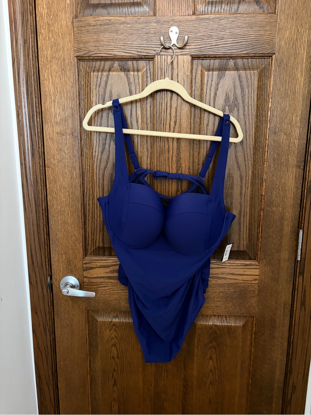 Torrid Swim Navy One-Piece Underwire Bathing Suit
